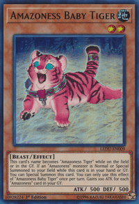 Amazoness Baby Tiger [LEDU-EN009] Ultra Rare - POKÉ JEUX