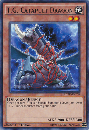 T.G. Catapult Dragon [LC5D-EN208] Common - POKÉ JEUX