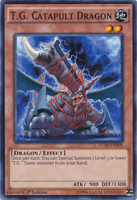 T.G. Catapult Dragon [LC5D-EN208] Common - POKÉ JEUX