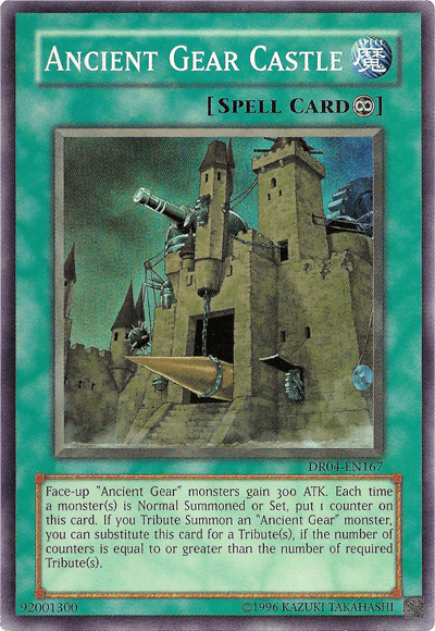 Ancient Gear Castle [DR04-EN167] Super Rare - POKÉ JEUX