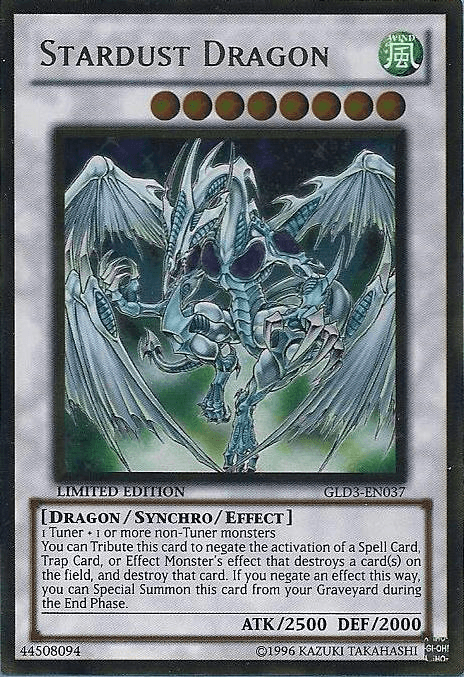 Stardust Dragon [GLD3-EN037] Gold Rare - POKÉ JEUX