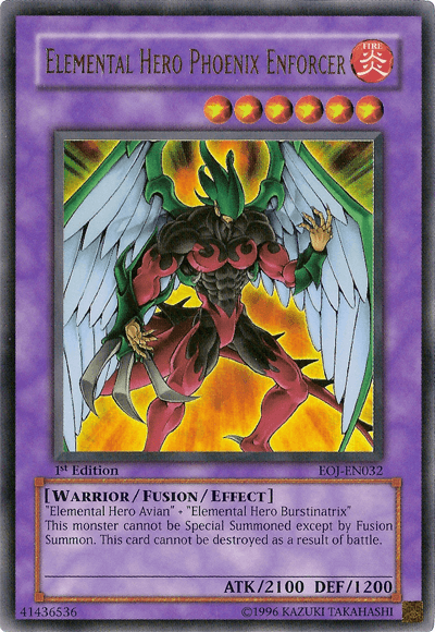 Elemental Hero Phoenix Enforcer [EOJ-EN032] Ultra Rare - POKÉ JEUX