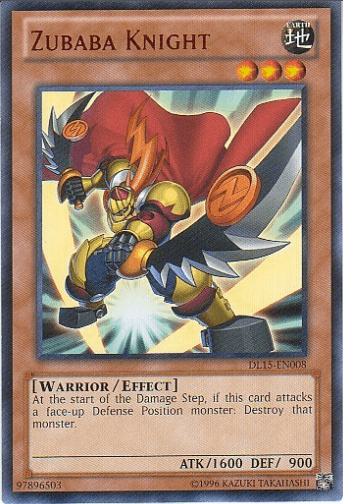 Zubaba Knight (Red) [DL15-EN008] Rare - POKÉ JEUX