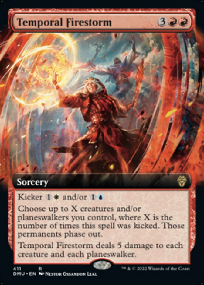 Temporal Firestorm (Extended Art) [Dominaria United]