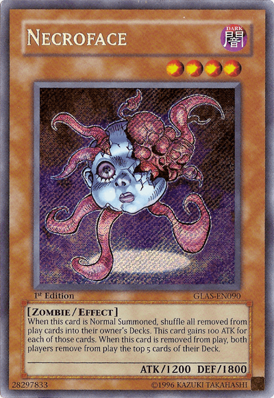 Necroface [GLAS-EN090] Secret Rare - POKÉ JEUX