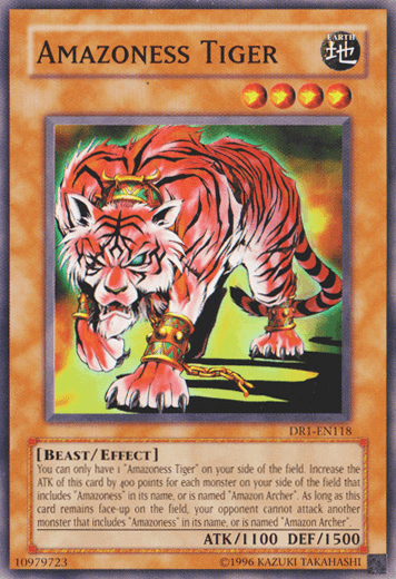 Amazoness Tiger [DR1-EN118] Common - POKÉ JEUX