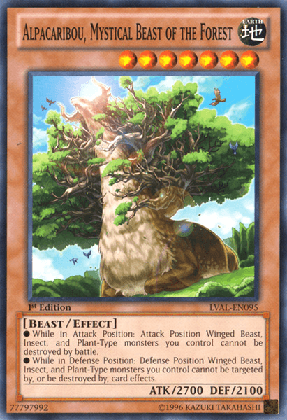 Alpacaribou, Mystical Beast of the Forest [LVAL-EN095] Common - POKÉ JEUX