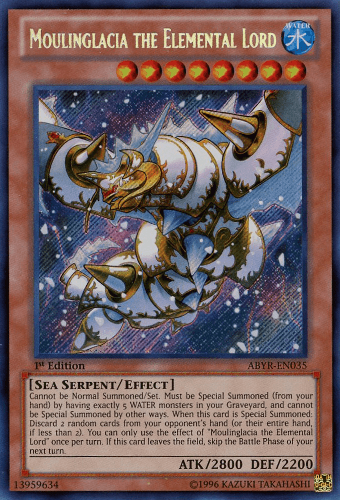 Moulinglacia the Elemental Lord [ABYR-EN035] Secret Rare - POKÉ JEUX