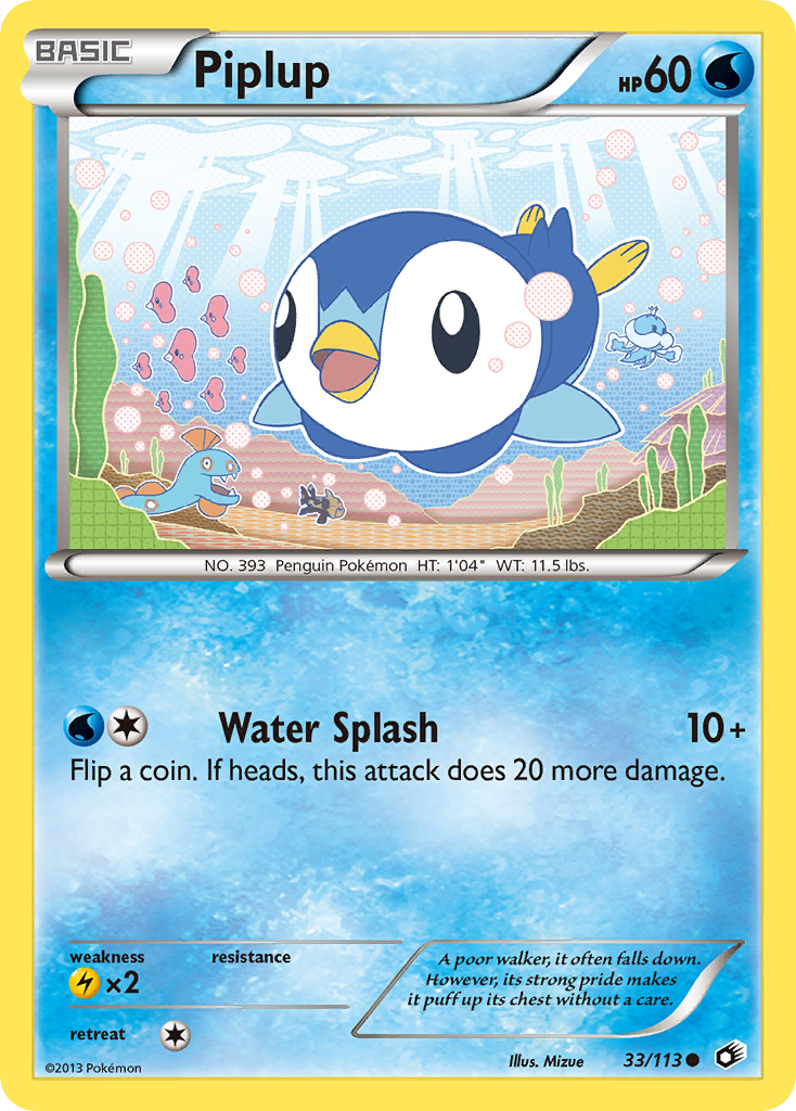 Piplup (33/113) [Black & White: Legendary Treasures]