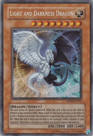 Light and Darkness Dragon [RP02-EN095] Secret Rare - POKÉ JEUX