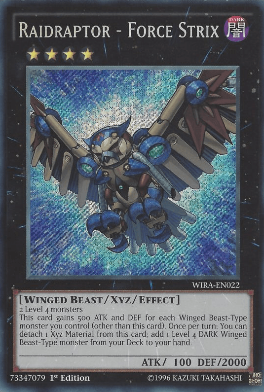 Raidraptor - Force Strix [WIRA-EN022] Secret Rare - POKÉ JEUX