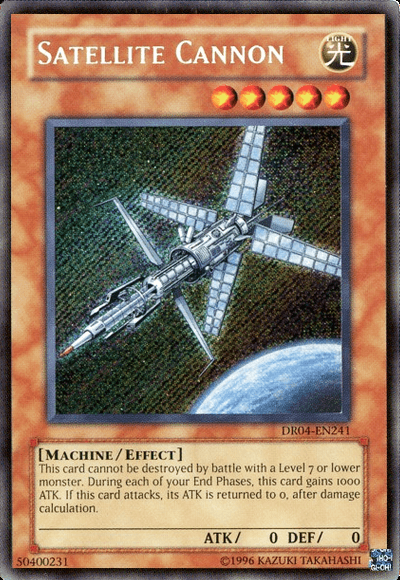 Satellite Cannon [DR04-EN241] Secret Rare - POKÉ JEUX