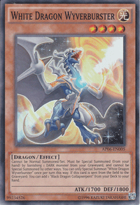 White Dragon Wyverburster [AP06-EN005] Super Rare - POKÉ JEUX