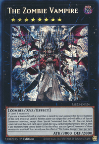 The Zombie Vampire [MP23-EN024] Prismatic Secret Rare - POKÉ JEUX