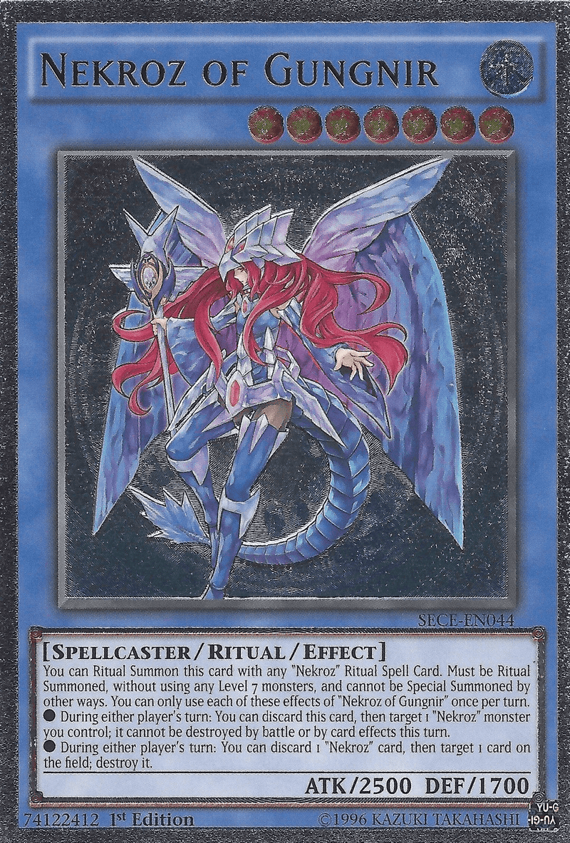 Nekroz of Gungnir [SECE-EN044] Ultimate Rare - POKÉ JEUX