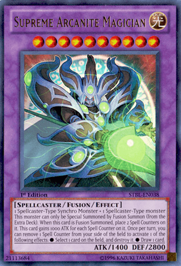 Supreme Arcanite Magician [STBL-EN038] Ultra Rare - POKÉ JEUX