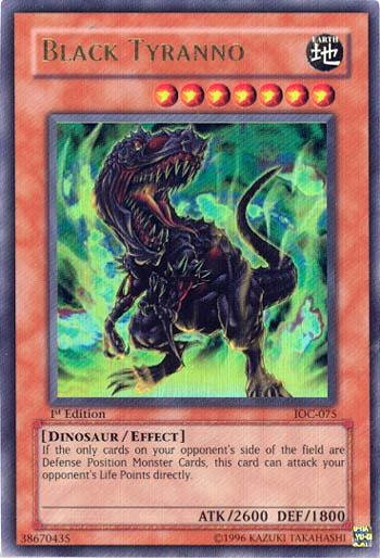 Black Tyranno [IOC-075] Ultra Rare - POKÉ JEUX