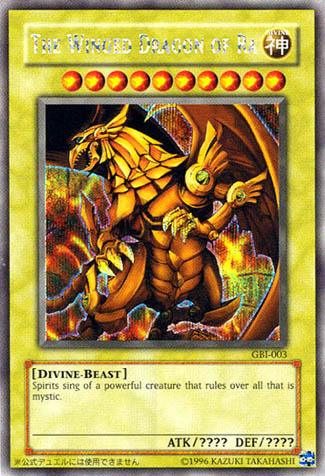 The Winged Dragon of Ra (Secret Rare) [GBI-003] Secret Rare - POKÉ JEUX