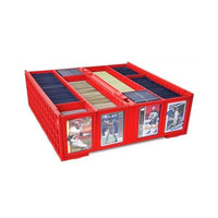 3,200ct COLLECTIBLE PLASTIC CARD BIN RED - POKÉ JEUX