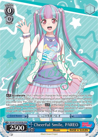 Cheerful Smile, PAREO (BD/W73-E078SPMb SPM) [BanG Dream! Vol.2]