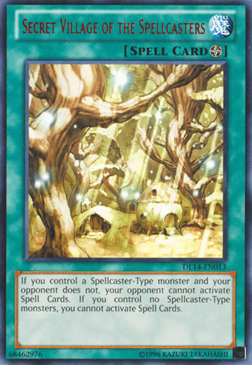 Secret Village of the Spellcasters (Red) [DL14-EN013] Rare - POKÉ JEUX