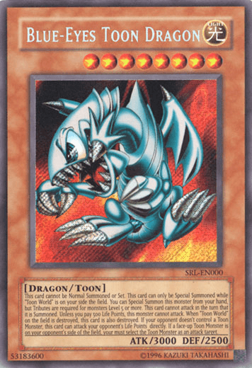 Blue-Eyes Toon Dragon [SRL-EN000] Secret Rare - POKÉ JEUX