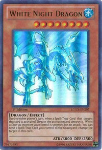 White Night Dragon [LCGX-EN205] Ultra Rare - POKÉ JEUX