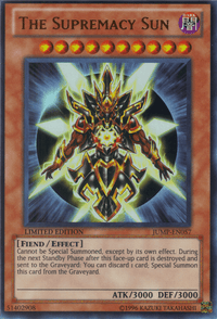 The Supremacy Sun [JUMP-EN057] Ultra Rare - POKÉ JEUX