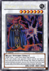 Zeman the Ape King [ABPF-EN097] Secret Rare - POKÉ JEUX