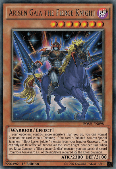 Arisen Gaia the Fierce Knight [BOSH-EN098] Rare - POKÉ JEUX