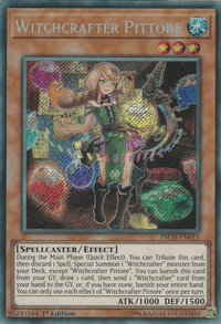 Witchcrafter Pittore [INCH-EN015] Secret Rare - POKÉ JEUX