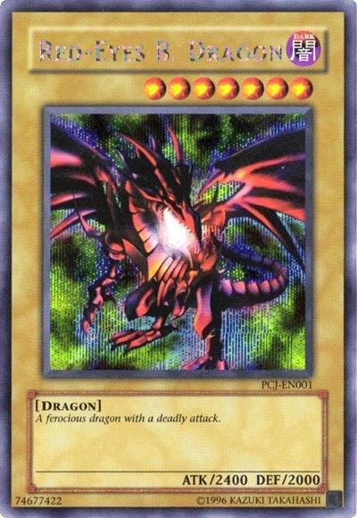 Red-Eyes B. Dragon [PCJ-EN001] Prismatic Secret Rare - POKÉ JEUX