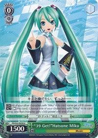 "39 Get!"Hatsune Miku (PD/S22-E039 U) [Hatsune Miku -Project DIVA- f] - POKÉ JEUX