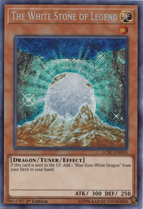 The White Stone of Legend [LCKC-EN010] Secret Rare - POKÉ JEUX