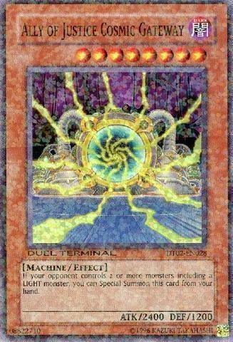 Ally of Justice Cosmic Gateway [DT02-EN028] Super Rare - POKÉ JEUX