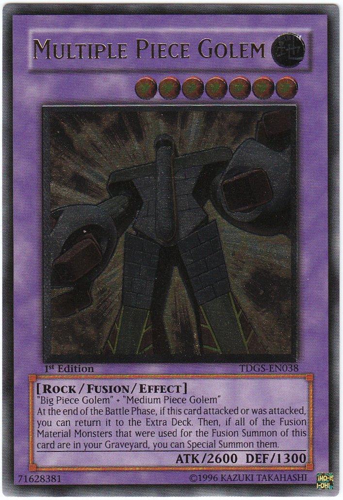 Multiple Piece Golem [TDGS-EN038] Ultimate Rare - POKÉ JEUX