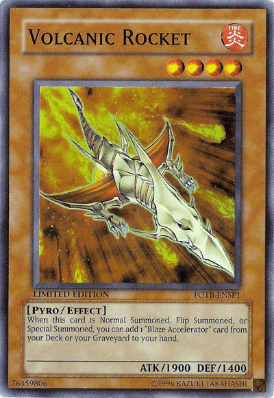 Volcanic Rocket [FOTB-ENSP1] Super Rare - POKÉ JEUX