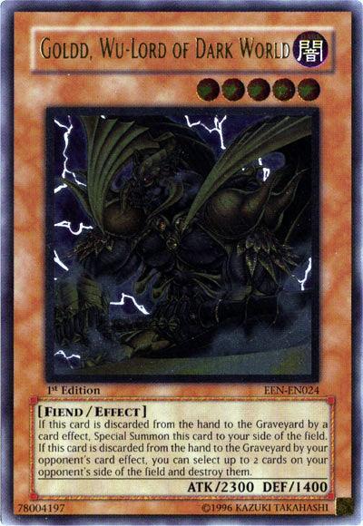 Goldd, Wu-Lord of Dark World [EEN-EN024] Ultimate Rare - POKÉ JEUX