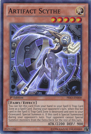 Artifact Scythe [PRIO-EN000] Super Rare - POKÉ JEUX