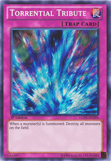 Torrential Tribute [LCJW-EN294] Secret Rare - POKÉ JEUX