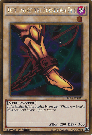 Left Leg of the Forbidden One [PGL2-EN023] Gold Rare - POKÉ JEUX