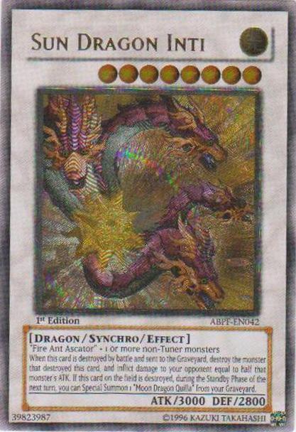 Sun Dragon Inti [ABPF-EN042] Ultimate Rare - POKÉ JEUX