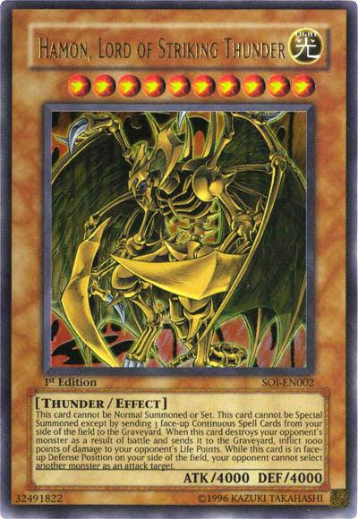 Hamon, Lord of Striking Thunder [SOI-EN002] Ultra Rare - POKÉ JEUX