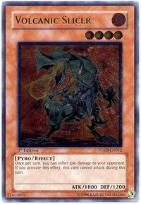 Volcanic Slicer [FOTB-EN012] Ultimate Rare - POKÉ JEUX