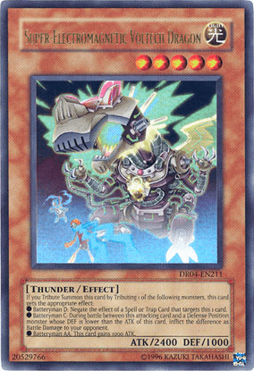 Super-Electromagnetic Voltech Dragon [DR04-EN211] Ultra Rare - POKÉ JEUX