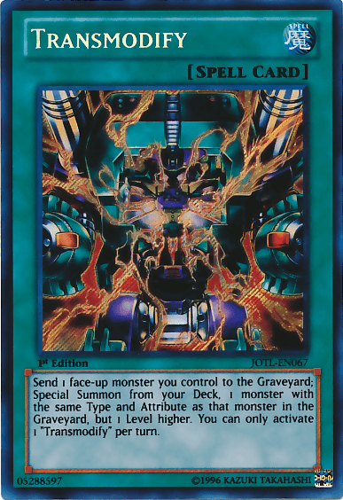 Transmodify [JOTL-EN067] Secret Rare - POKÉ JEUX