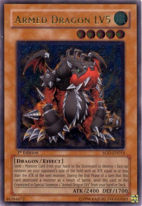 Armed Dragon LV5 [SOD-EN014] Ultimate Rare - POKÉ JEUX