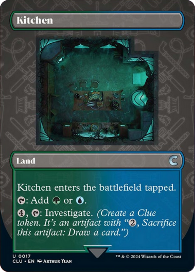 Kitchen (Borderless) [Ravnica: Clue Edition]