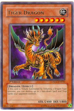 Tiger Dragon [CSOC-EN036] Rare - POKÉ JEUX