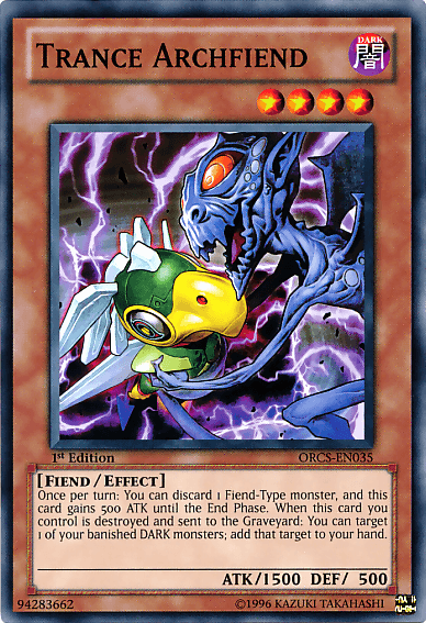 Trance Archfiend [ORCS-EN035] Common - POKÉ JEUX